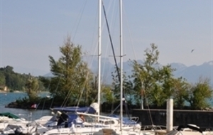 Sortie à la journée sur le lac du Bourget (Dufour T7 dériveur intégral de 7 m) avec JPP